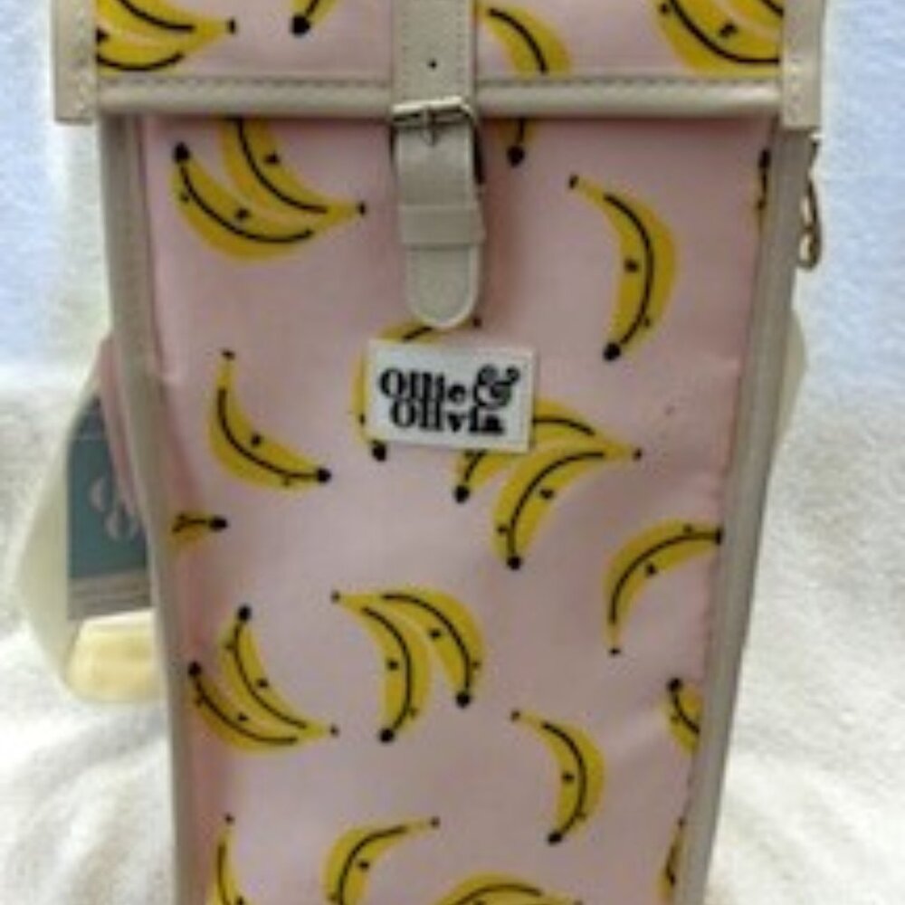 Ollie & Olivia insulated lunch carrier or wine bottle carrier NWT